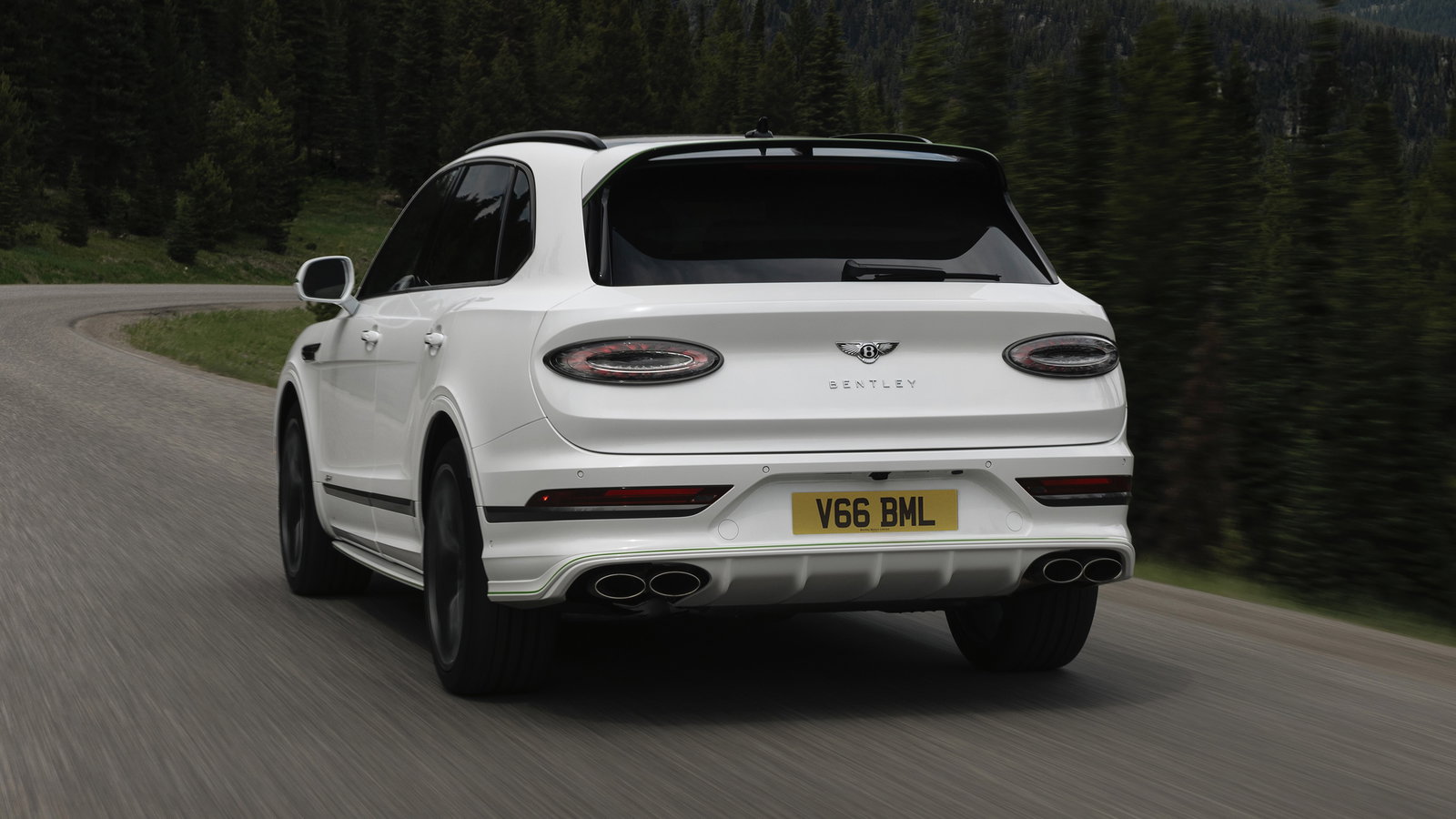 Bentley Bentayga Speed - rear